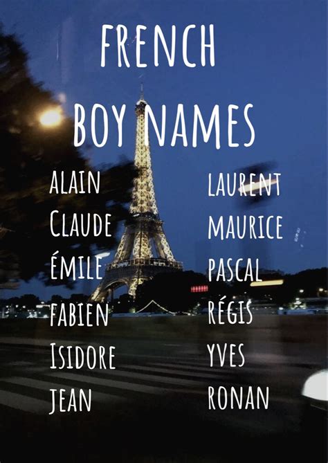 gay french names