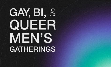 gay gatherings