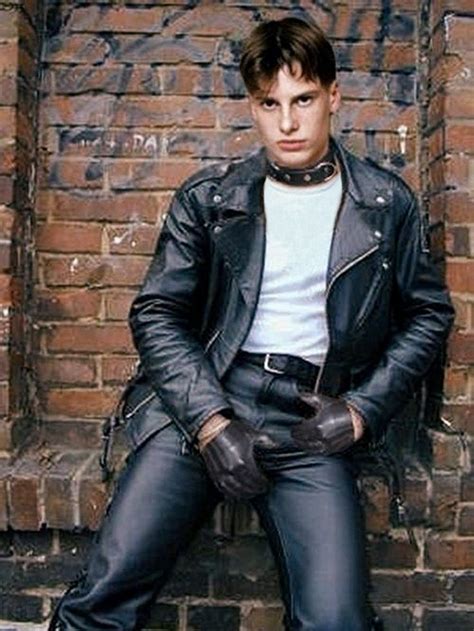gay leather jacket porn