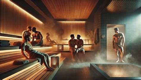 gay naked sauna