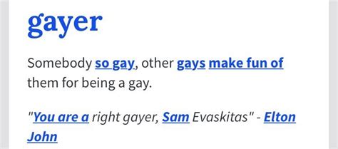 gayer meaning