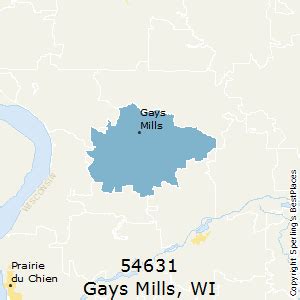 gays mills zip code