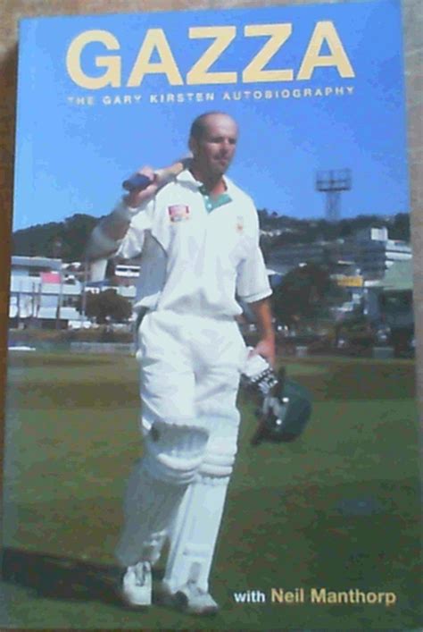 gazza gary kirsten autobiography template