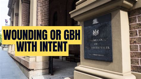Gbh With Intent