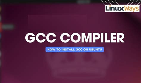 gcc compiler install ubuntu