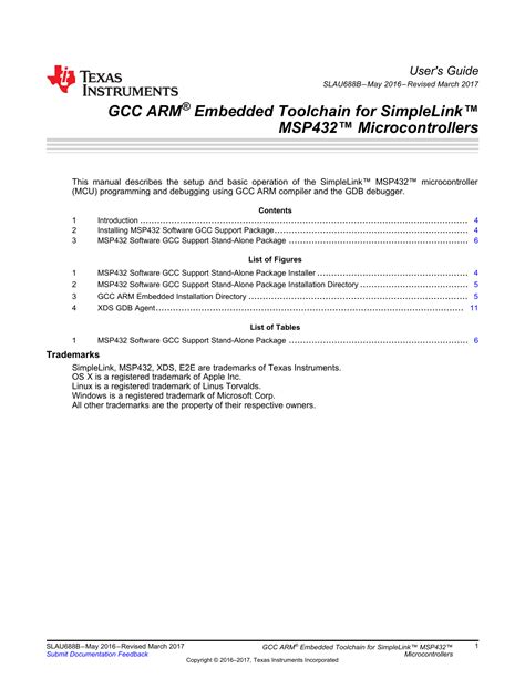 Read Online Gcc Arm Embedded Toolchain For Simplelink Msp432 