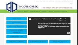 gccisd calendar 2019