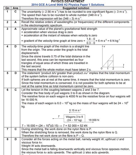 Gce A Level Physics Questions Answers