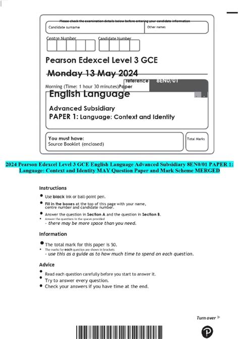 Gce Exam Question