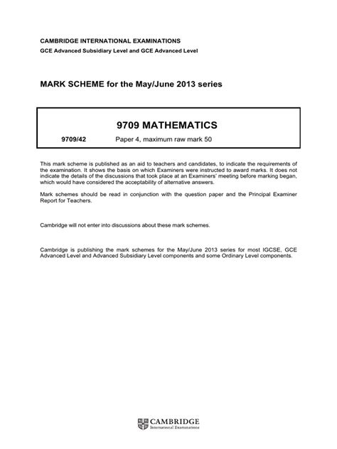 gce guide 9709