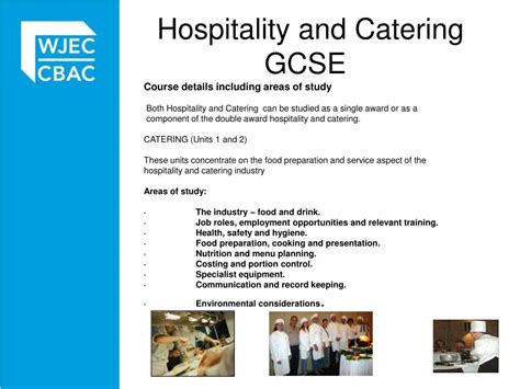 Gcse Catering Private Study