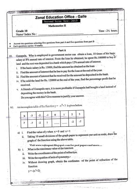 Download Gde Past Exam Papers For Grade 10 