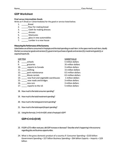Gdp Worksheet Solutions Gdp 2014 Base Yr 2015 All About Gdp Worksheet Answers - All About Gdp Worksheet Answers