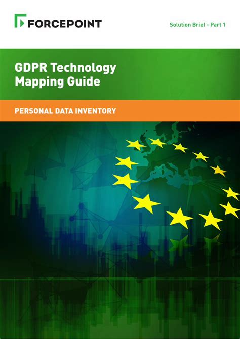 Gdpr Technology Mapping Guide Forcepoint