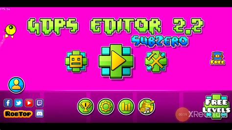 gdps editor 2 2 subzero | Geometry Dash MOD Menu Tin Bt T