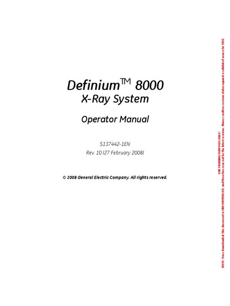 ge definium 8000 pdf