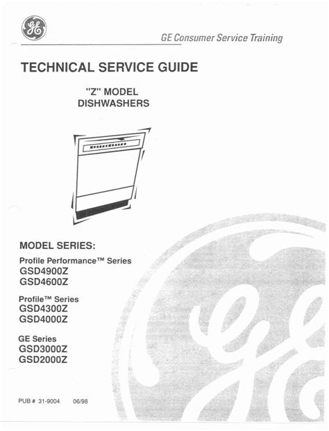 Ge Service Manual