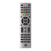 Ge Universal Remote Instruction Manual