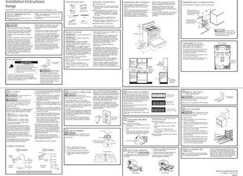 Full Download Ge Electric Range Manual File Type Pdf 