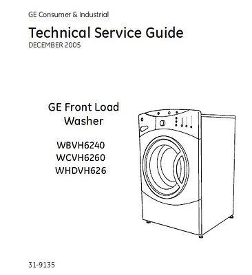 Download Ge Front Load Washer Repair Service Manual 