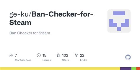 ge-ku/Ban-Checker-for-Steam - Github