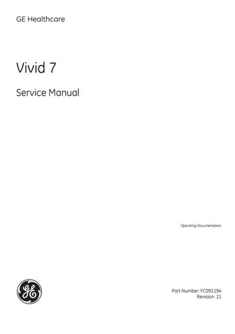 Read Online Ge Vivid 7 User Guide 