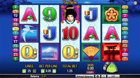 geisha slot machine free hrfg france