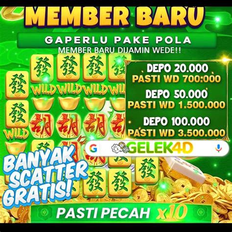 GELEK4D LIVE: Situs Judi Slot Online Mudah Menang Dengan RTP Tertinggi Hari Ini
