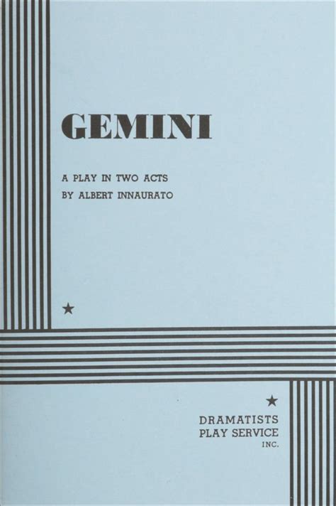 gemini albert innaurato script hook 2