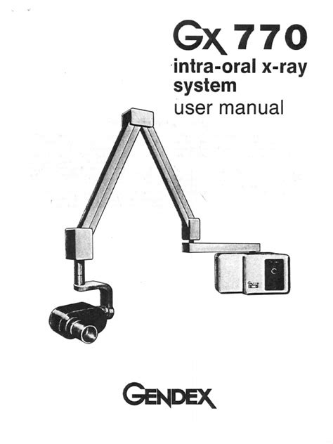 Download Gendex 770 Manual 