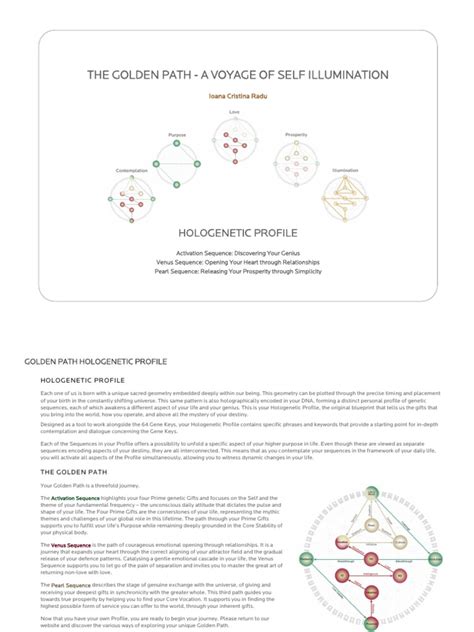 Gene Keys Golden Path Study Guide Badgerore