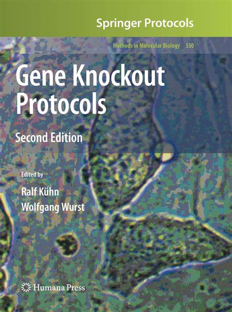 gene knockout protocols methods in molecular biology