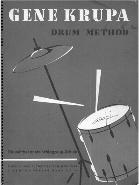 Gene Krupa Drum Method