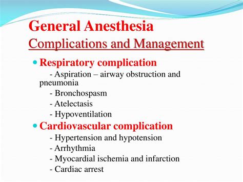 General Anaesthesia Ppt