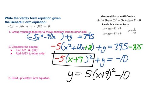General Form In Math