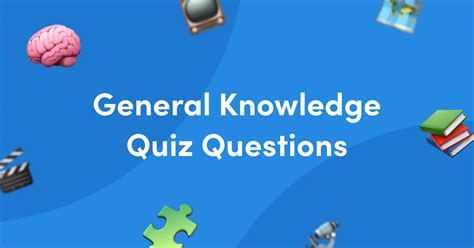 General Knowledge Objective Quiz Brilliant Public School