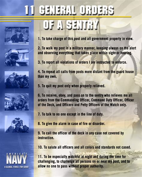 General Orders Navy