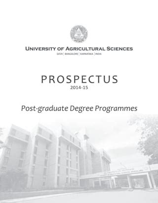 General Prospectus 2014