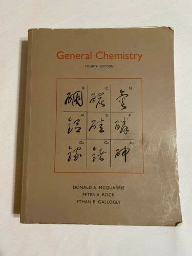 Full Download General Chemistry 4Th Edition Mcquarrie 