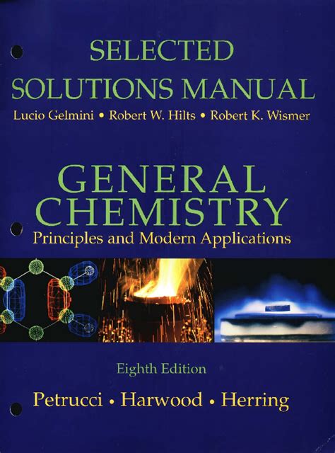 Read Online General Chemistry Principles And Modern Applications 10Th Edition Solutions Manual 