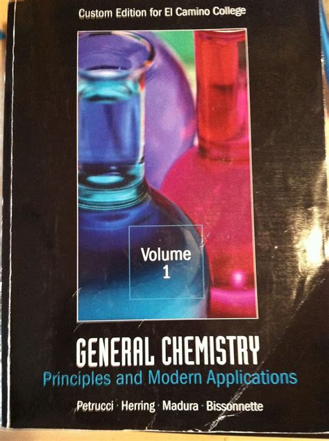 Download General Chemistry Principles And Modern Applications Vol 1 El Camino College Edition Solutions Manual Cd General Chemistry Principles And Modern Applications Paperback 