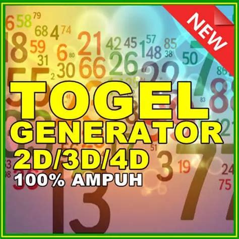 Generator Togel 2d 3d 4d Terbaru 2020 Apk Para Android - Vivo Togel