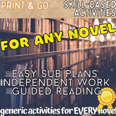 Generic Activities To Study A Novel