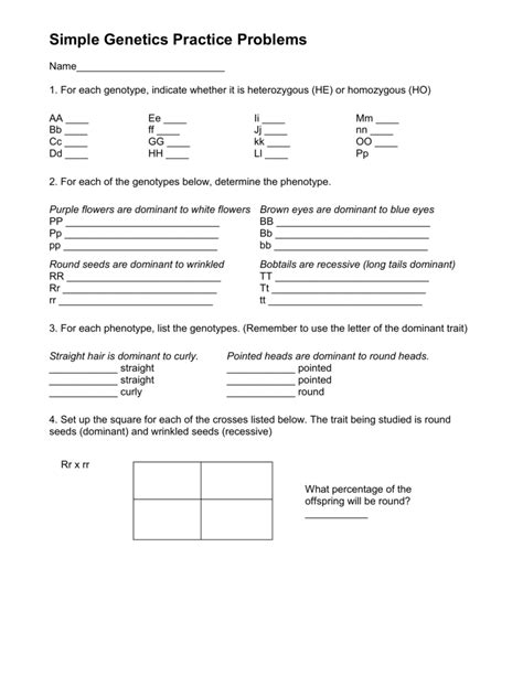 Genetics Practice Problems Abo Multiple Allele Answers