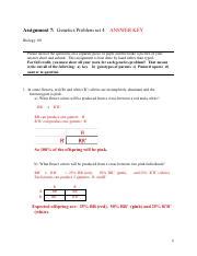 Download Genetics Problem Set 4 Answer 