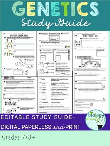 Read Genetics Test Study Guide 