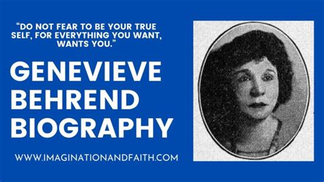 genevieve behrend biography
