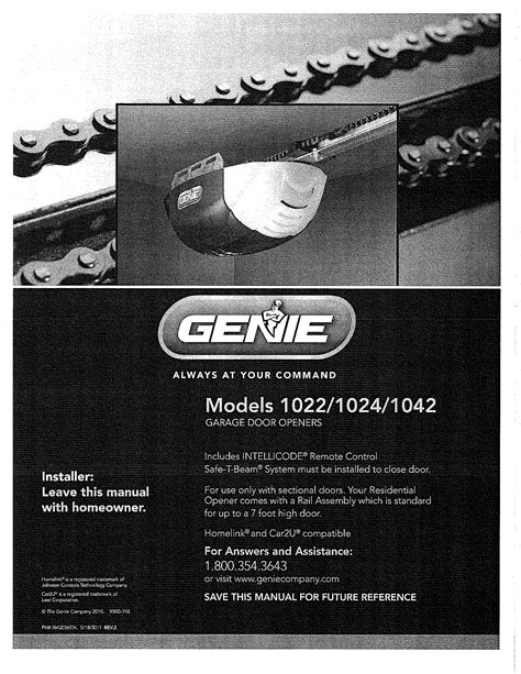 Read Online Genie Pro Max 500 Manual File Type Pdf 