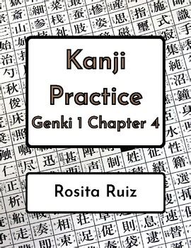 Full Download Genki Workbook Chapter 4 