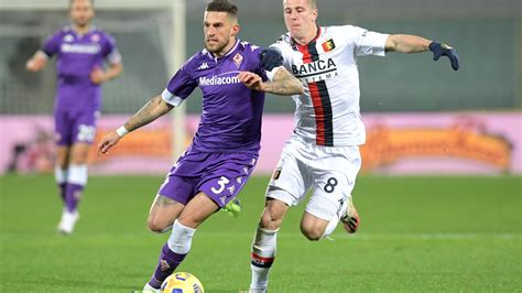 Genoa Fiorentina Tomovic Nemanja